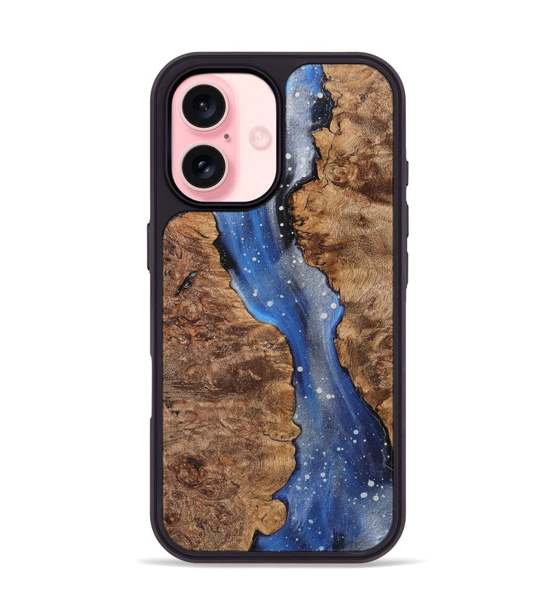 iPhone 16 Wood Phone Case - Kaylin (Cosmos, 726254)