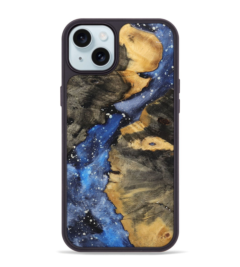 iPhone 15 Plus Wood Phone Case - Raegan (Cosmos, 726257)