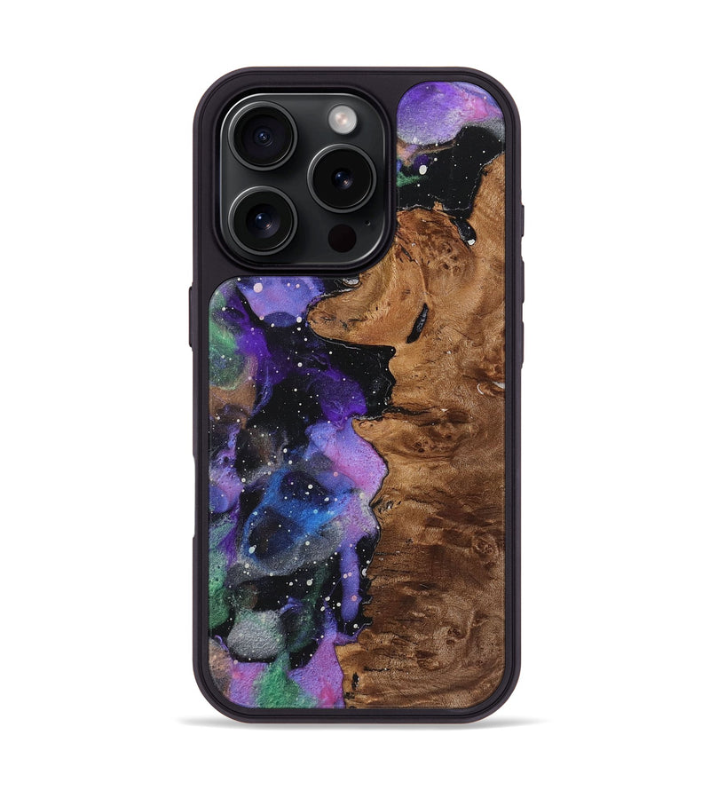iPhone 16 Pro Wood Phone Case - Joan (Cosmos, 726264)
