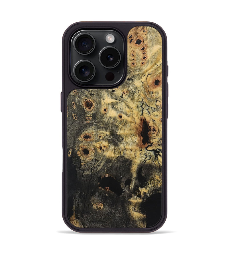 iPhone 16 Pro Wood Phone Case - Lauren (Wood Burl, 726314)