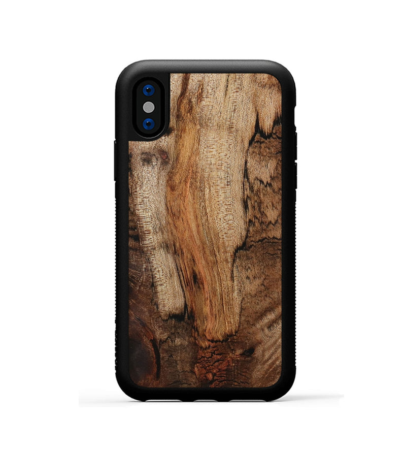 iPhone Xs Wood Phone Case - Cassidy (Wood Burl, 726320)
