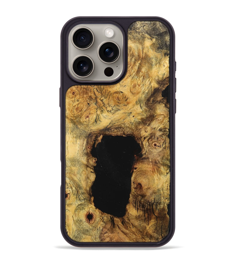 iPhone 16 Pro Max Wood Phone Case - Addisyn (Wood Burl, 726322)