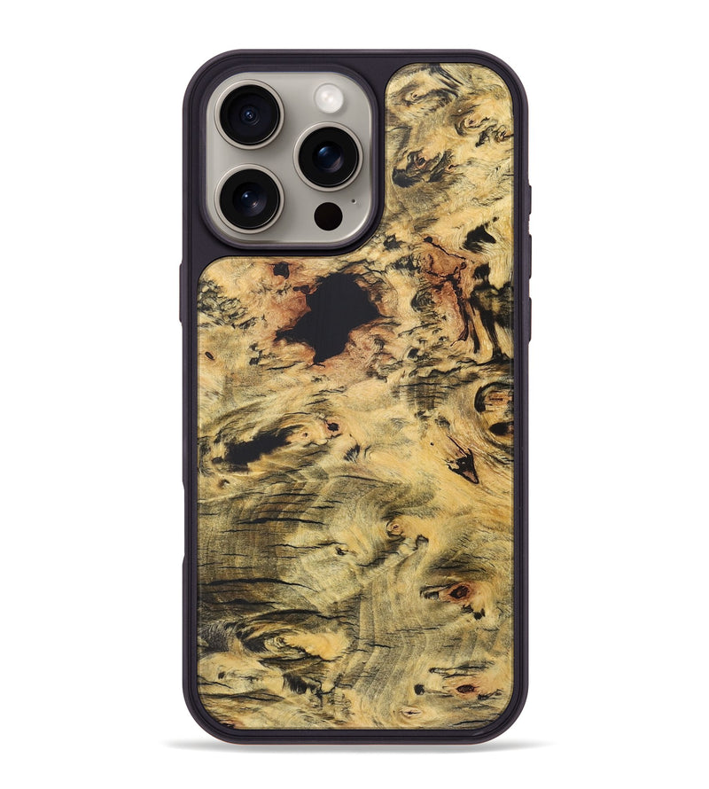 iPhone 16 Pro Max Wood Phone Case - Luca (Wood Burl, 726339)