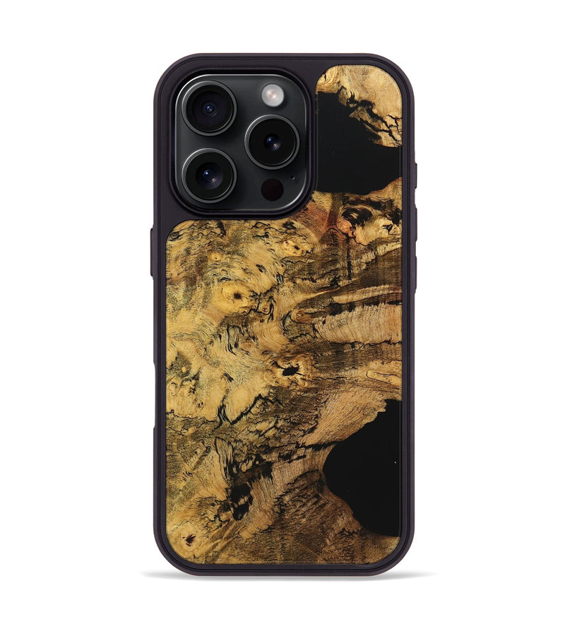 iPhone 16 Pro Wood Phone Case - Brittney (Wood Burl, 726343)
