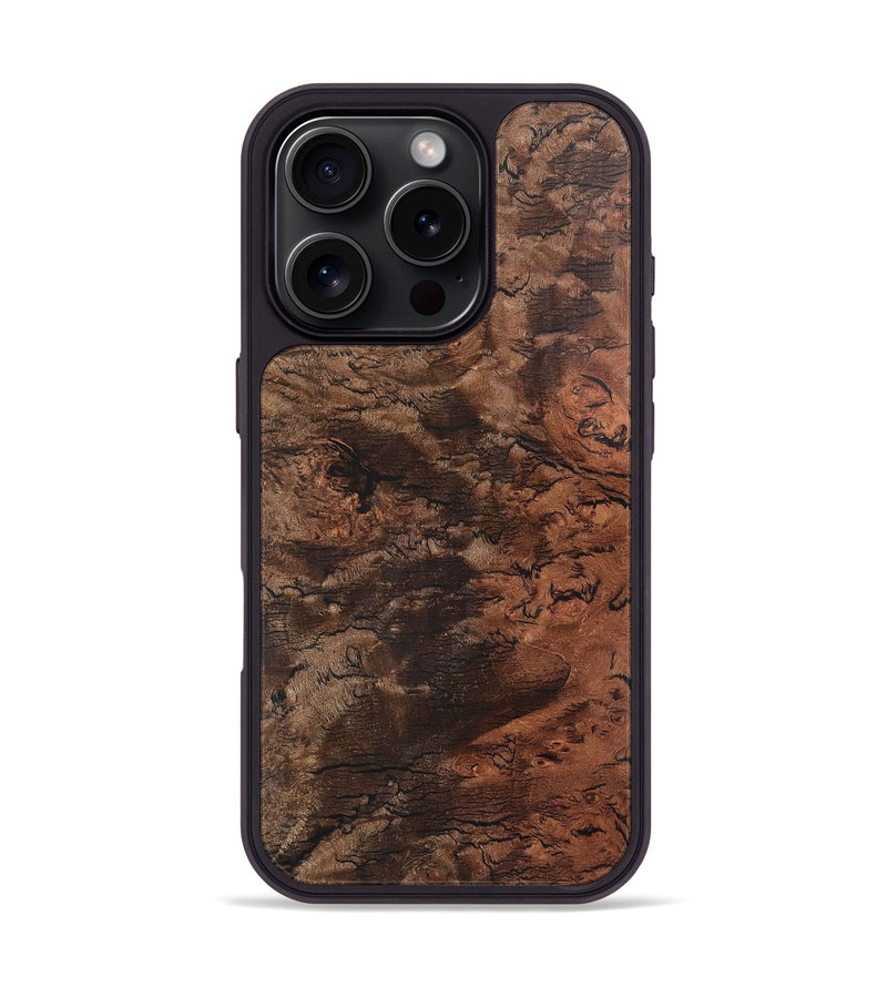 iPhone 16 Pro Wood Phone Case - Renee (Wood Burl, 726344)