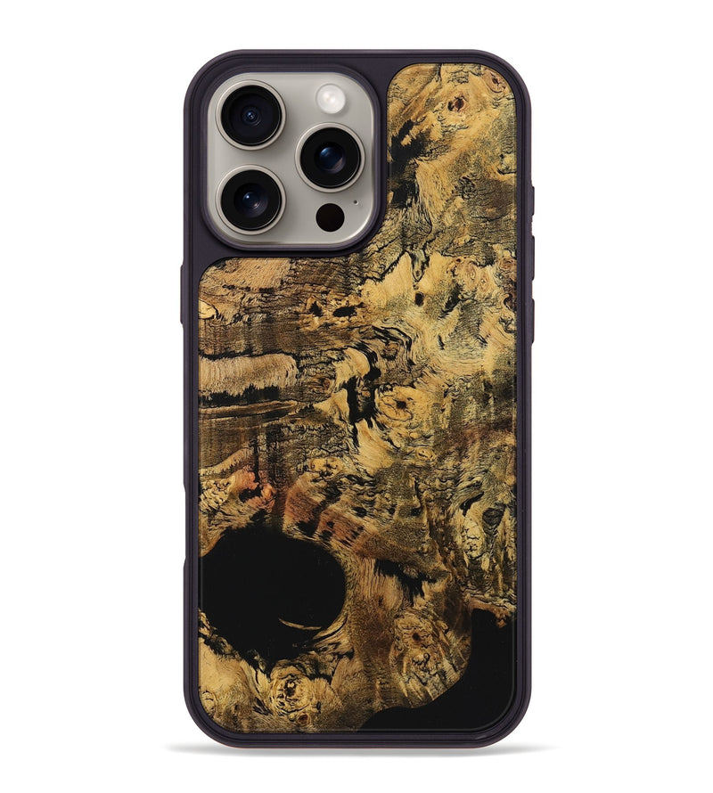 iPhone 16 Pro Max Wood Phone Case - Laverne (Wood Burl, 726348)