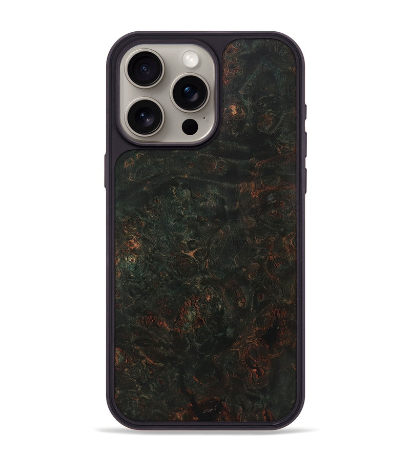 iPhone 15 Pro Max Wood Phone Case - Connor (Wood Burl, 726366)