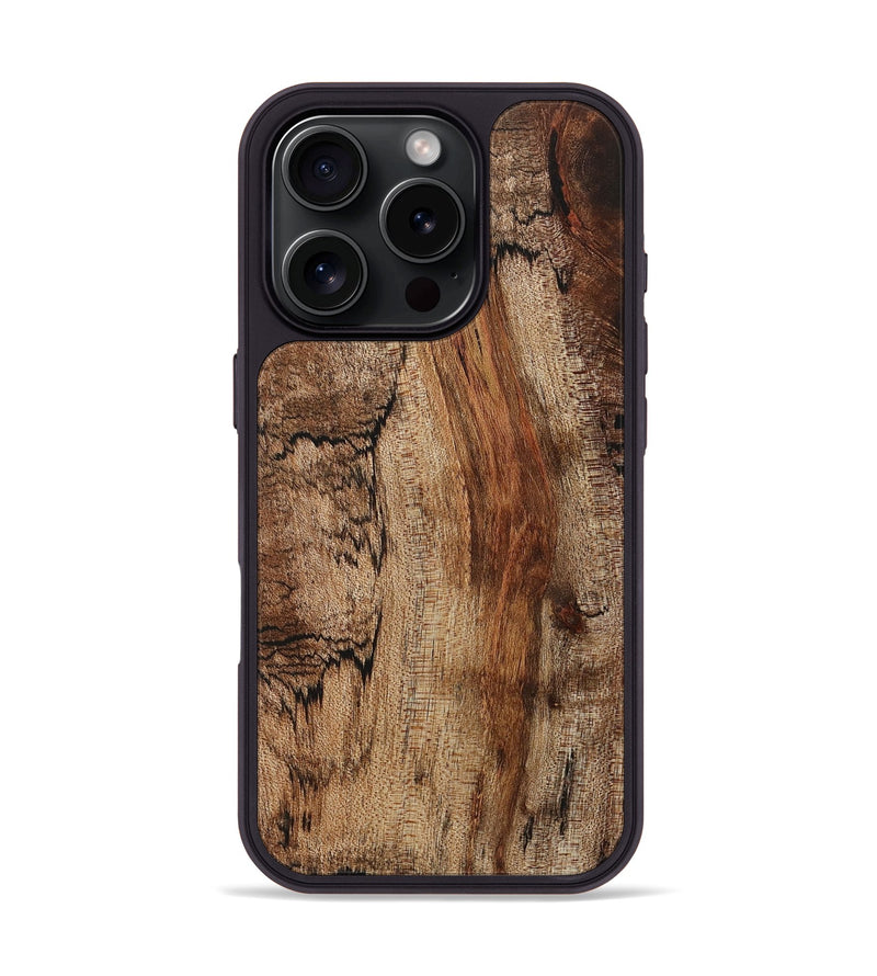 iPhone 16 Pro Wood Phone Case - Sammy (Wood Burl, 726371)