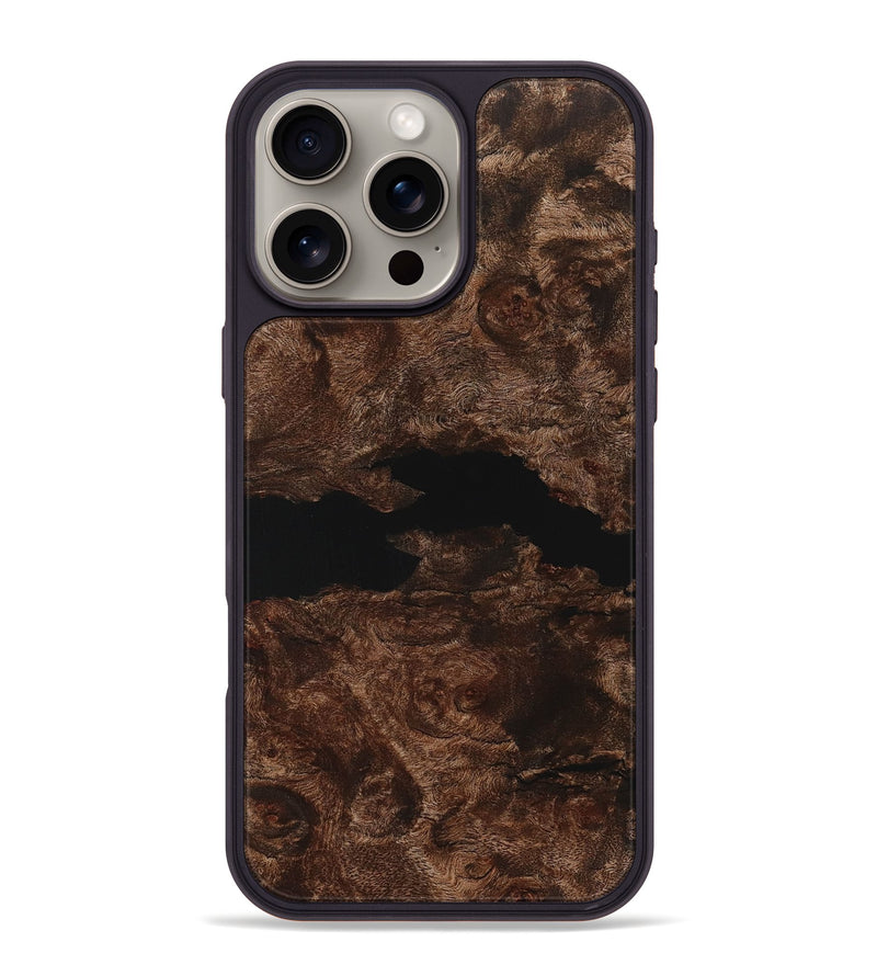 iPhone 16 Pro Max Wood Phone Case - Alaya (Wood Burl, 726376)