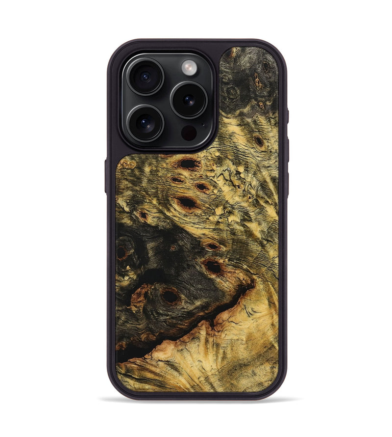 iPhone 15 Pro Wood Phone Case - Adonis (Wood Burl, 726379)