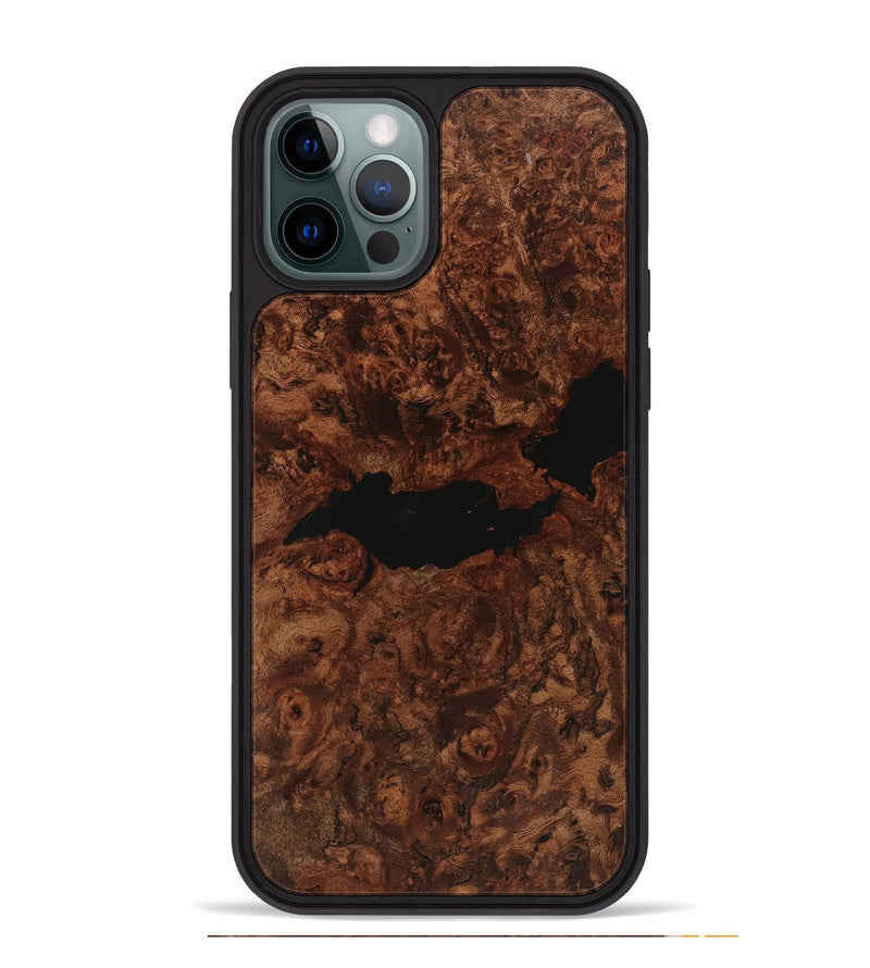 iPhone 12 Pro Max Wood Phone Case - Louis (Wood Burl, 726384)
