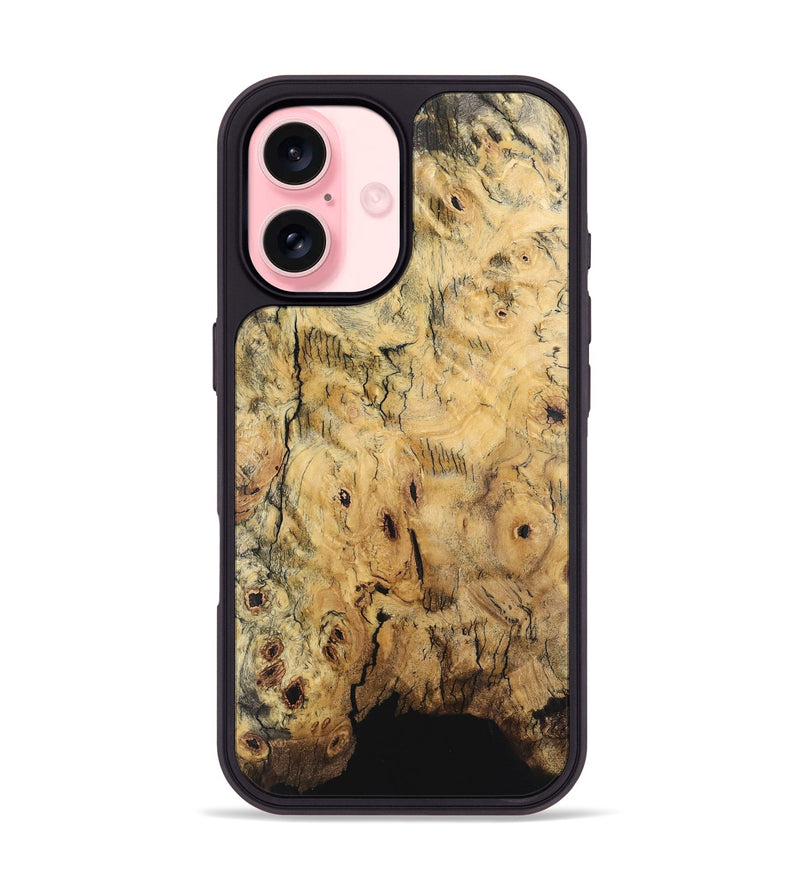 iPhone 16 Wood Phone Case - Cadence (Wood Burl, 726388)
