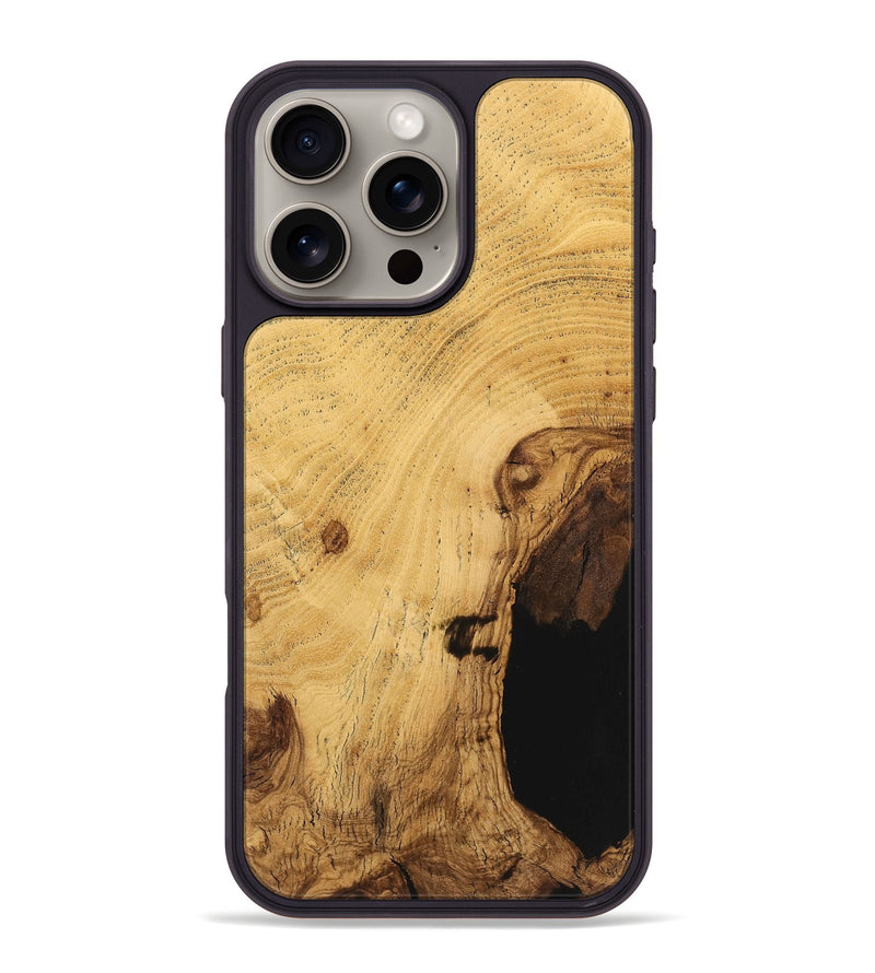 iPhone 16 Pro Max Wood Phone Case - Juliana (Wood Burl, 726394)