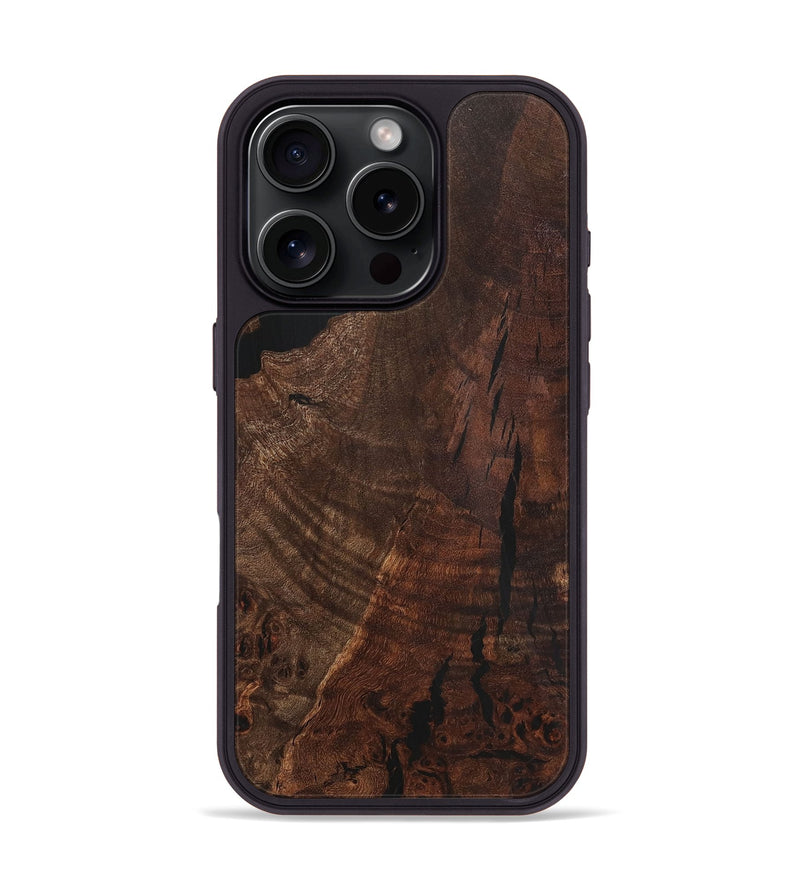 iPhone 16 Pro Wood Phone Case - Anderson (Wood Burl, 726400)