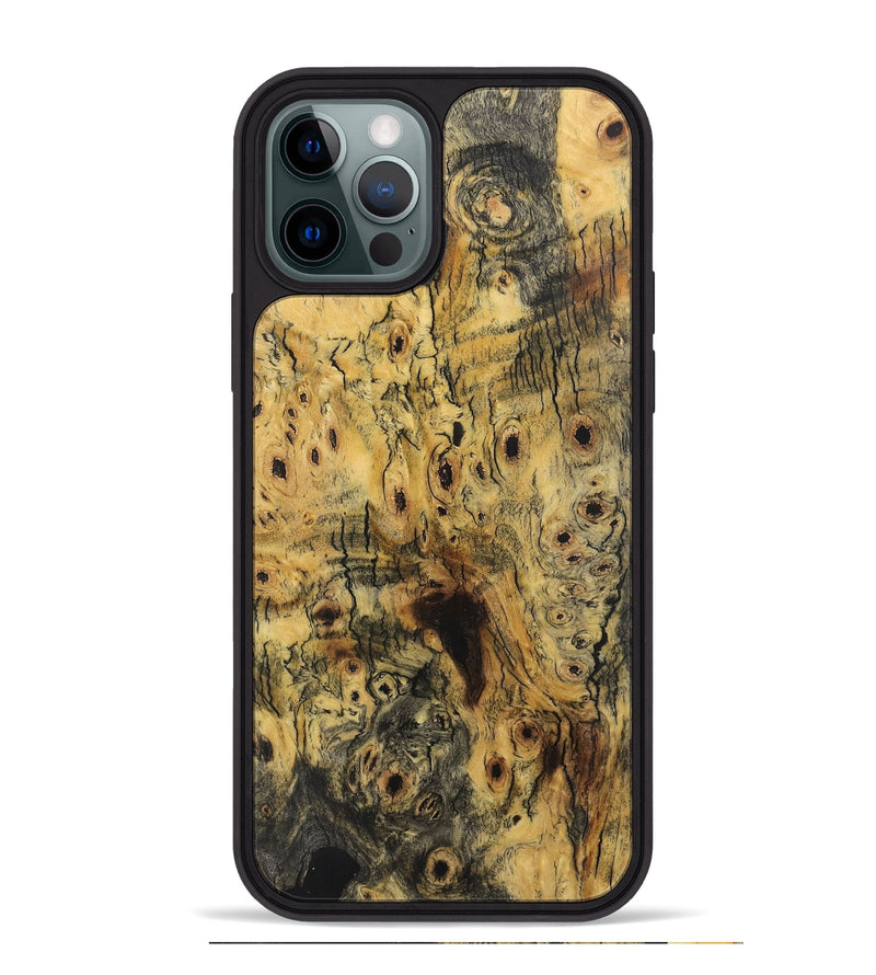 iPhone 12 Pro Max Wood Phone Case - Lowell (Wood Burl, 726409)