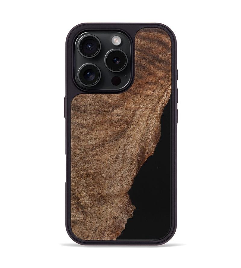 iPhone 16 Pro Wood Phone Case - Christi (Wood Burl, 726427)