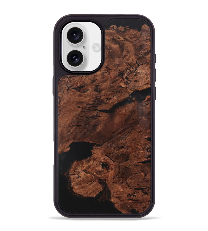 iPhone 16 Plus Wood Phone Case - Ira (Wood Burl, 726430)