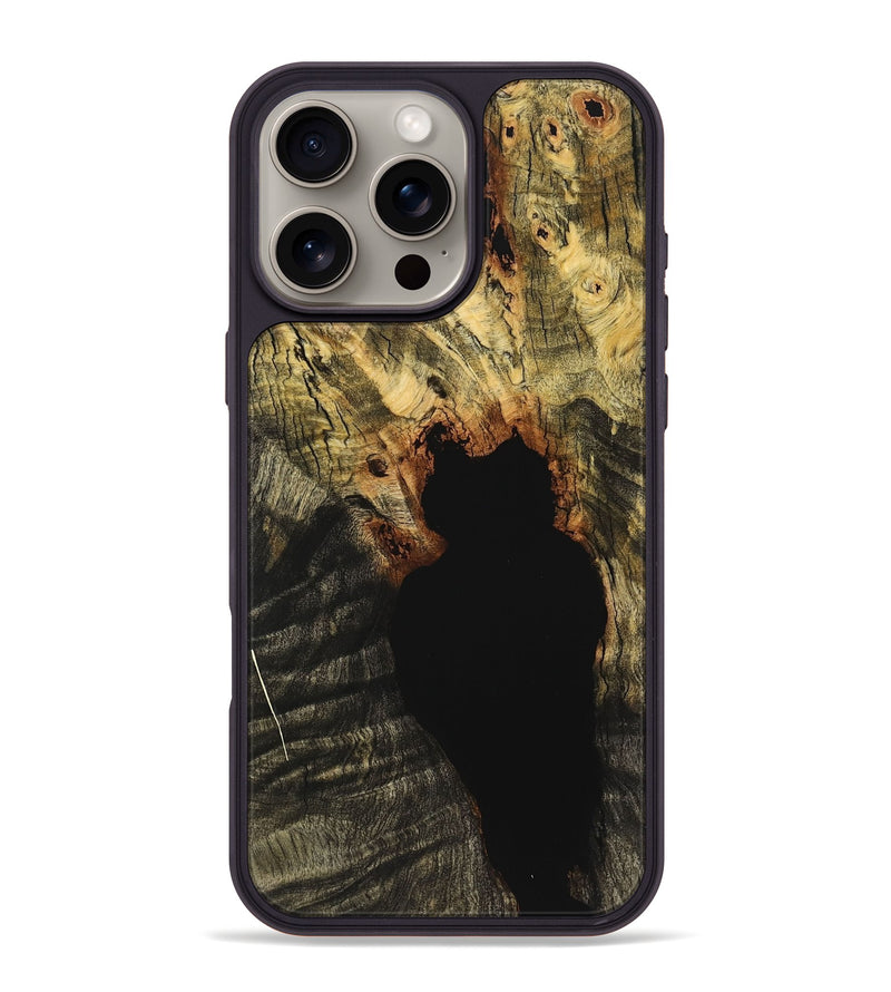 iPhone 16 Pro Max Wood Phone Case - Fern (Wood Burl, 726431)
