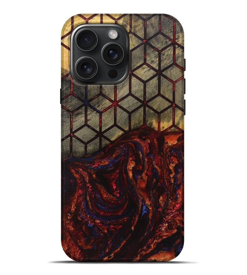 iPhone 16 Pro Max Wood Live Edge Phone Case - Kathryn (Pattern, 726527)