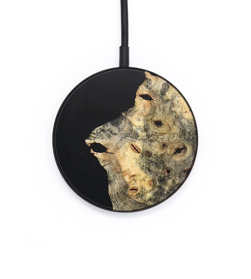 Circle Wood Wireless Charger - Chase (Pure Black, 726587)