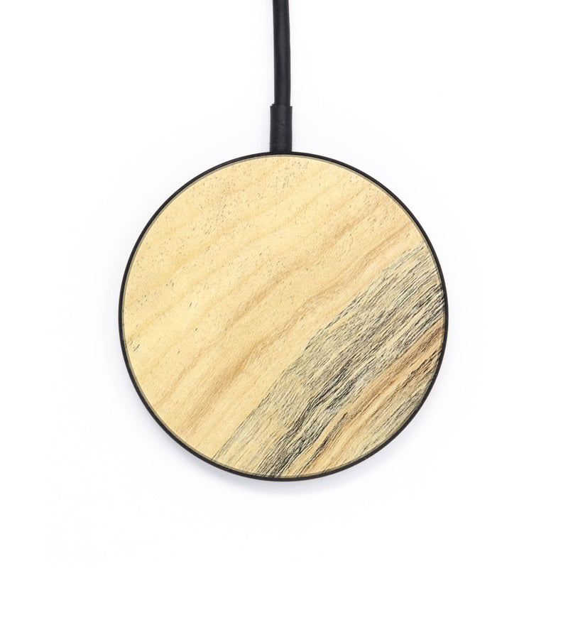 Circle Wood Wireless Charger - Daniel (Wood Burl, 726595)