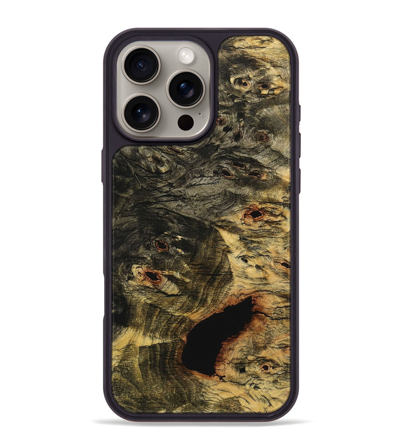 iPhone 16 Pro Max Wood Phone Case - Yaretzi (Wood Burl, 726764)