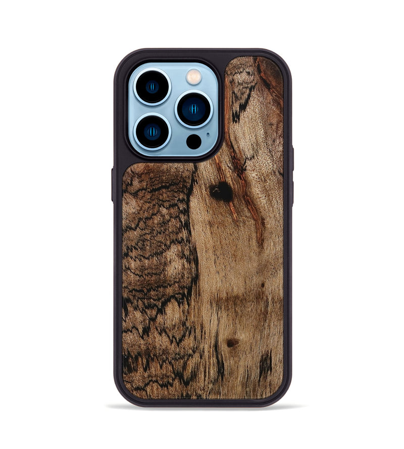 iPhone 14 Pro Wood Phone Case - Ryleigh (Wood Burl, 726770)