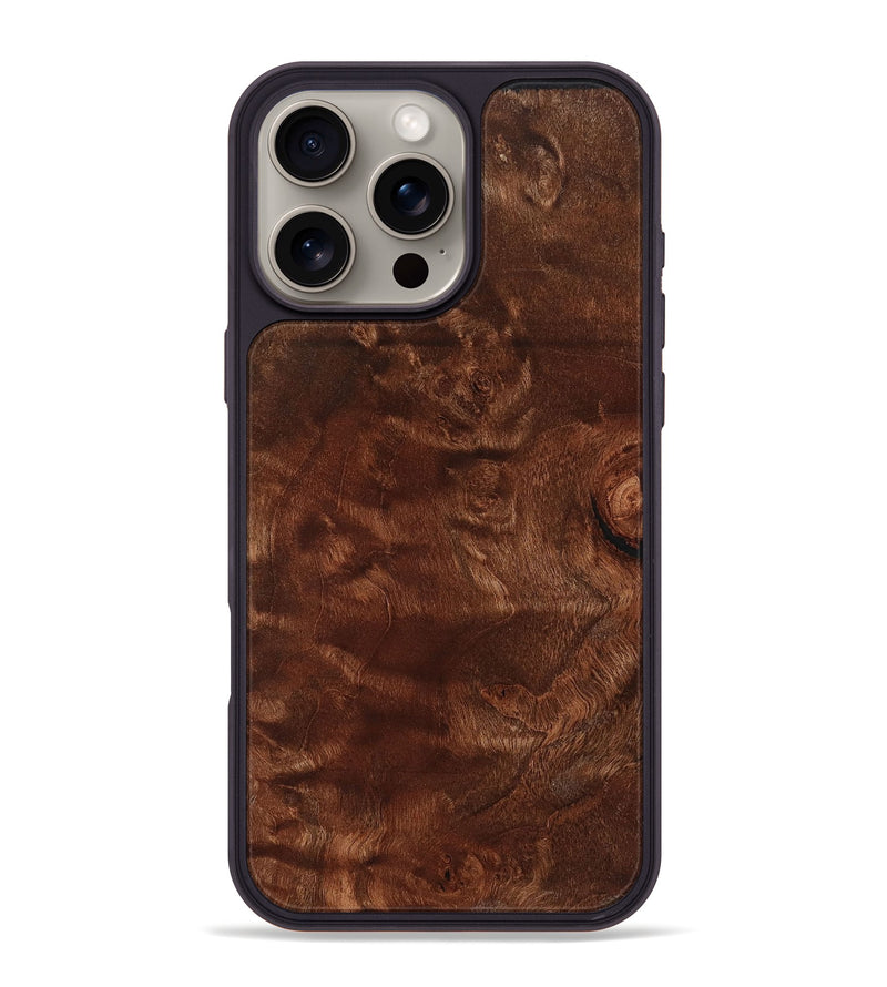 iPhone 16 Pro Max Wood Phone Case - Iva (Wood Burl, 726771)