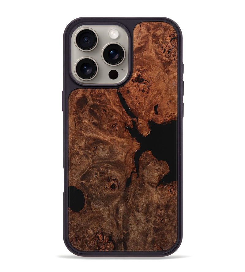 iPhone 16 Pro Max Wood Phone Case - Joan (Wood Burl, 726775)