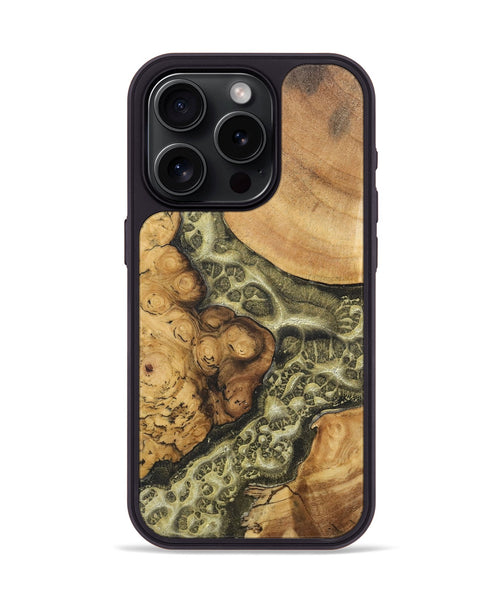 iPhone 15 Pro Wood Phone Case - Aleen (Static, 726955)
