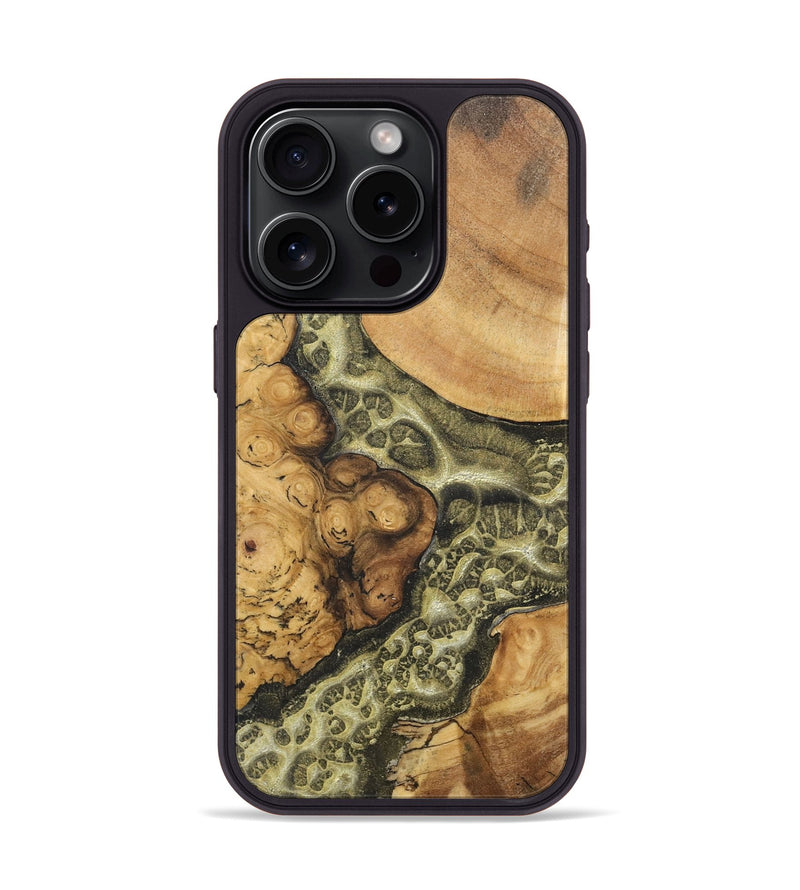 iPhone 15 Pro Wood Phone Case - Aleen (Static, 726955)