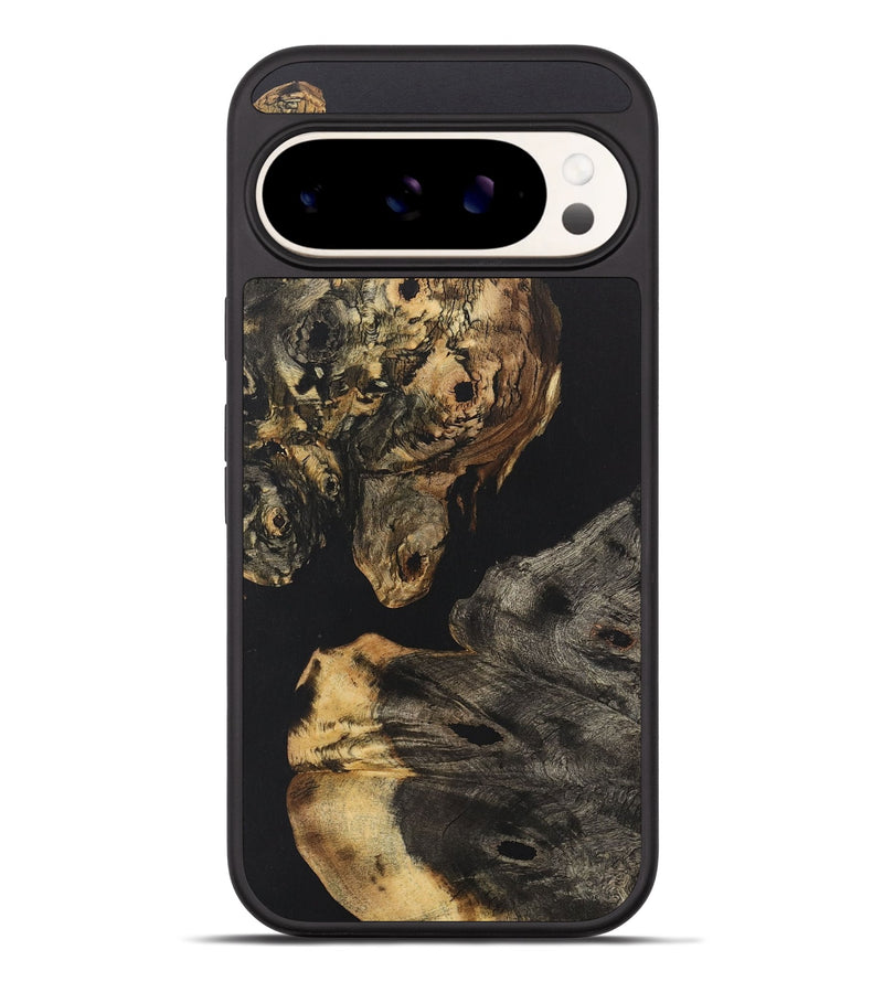 Pixel 9 Pro XL Wood Phone Case - Previn (Pure Black, 726981)