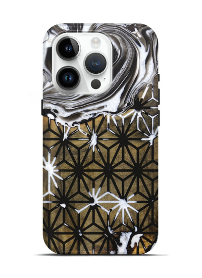 iPhone 15 Pro Wood Live Edge Phone Case - Jianli (Pattern, 727227)