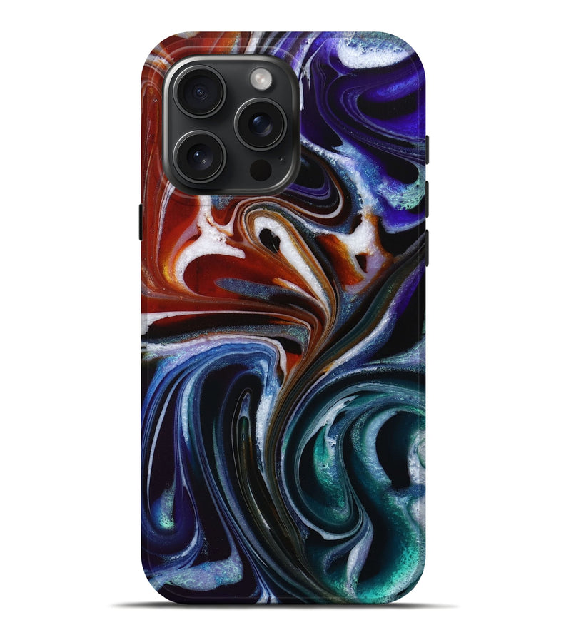 iPhone 16 Pro Max ResinArt Live Edge Phone Case - Bernetta (Ombre, 727247)