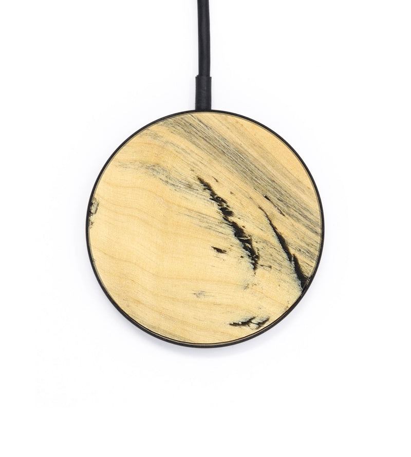 Circle Wood Wireless Charger - Shawn (Wood Burl, 727276)