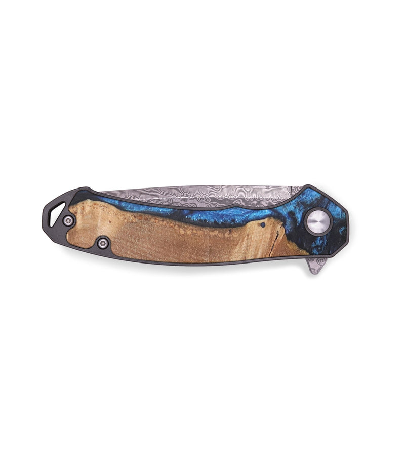 EDC Wood Pocket Knife - Nadine (Blue, 727315)