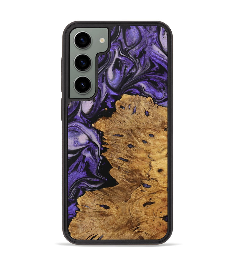Galaxy S23 Plus Wood Phone Case - Malorie (Purple, 727532)