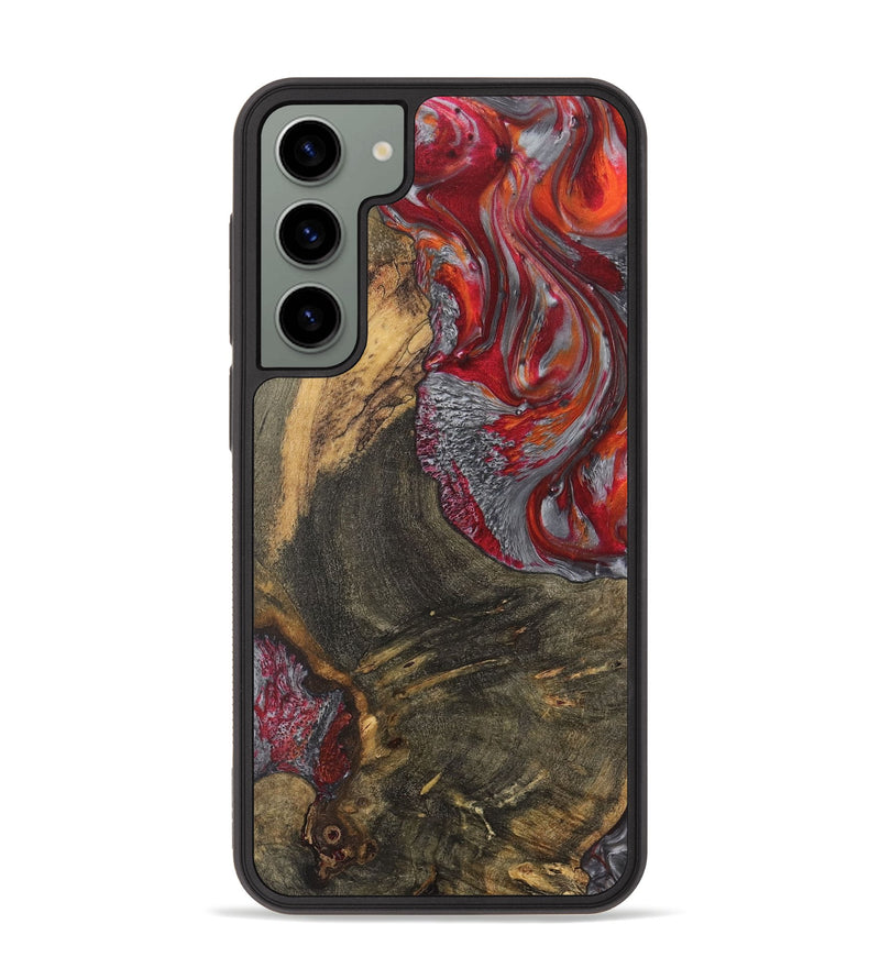 Galaxy S23 Plus Wood Phone Case - Maddie (Red, 727558)