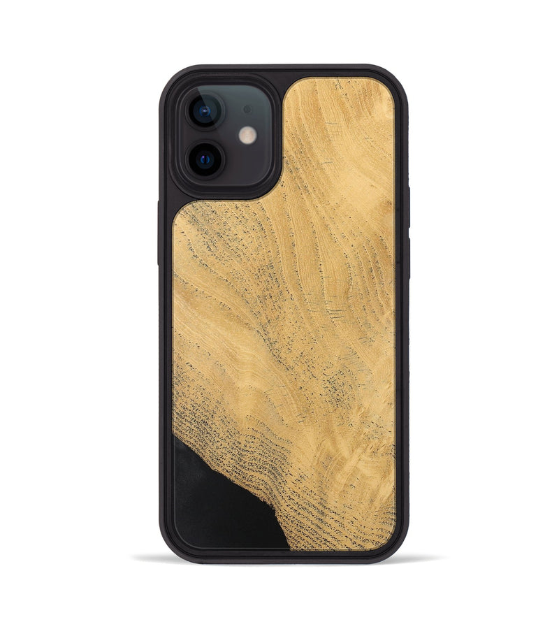 iPhone 12 Wood Phone Case - Kanesha (Wood Burl, 727585)