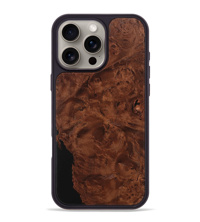 iPhone 16 Pro Max Wood Phone Case - Charlotta (Wood Burl, 727586)