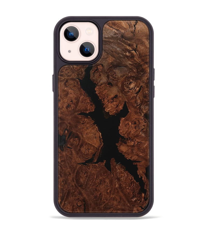iPhone 14 Plus Wood Phone Case - Chelsie (Wood Burl, 727587)