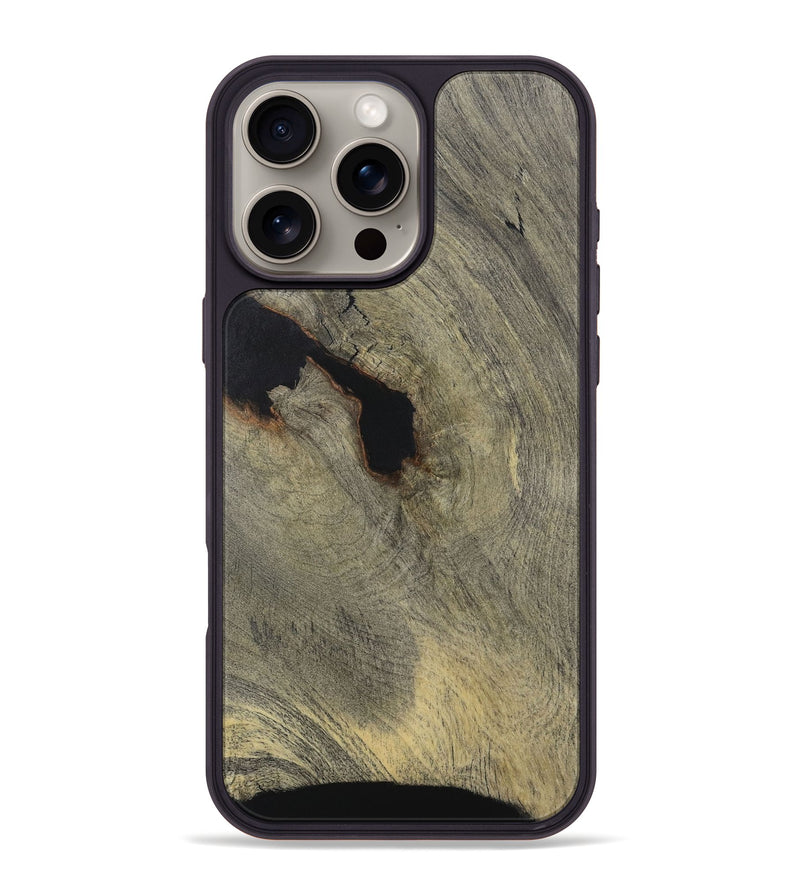 iPhone 16 Pro Max Wood Phone Case - Nelson (Wood Burl, 727609)