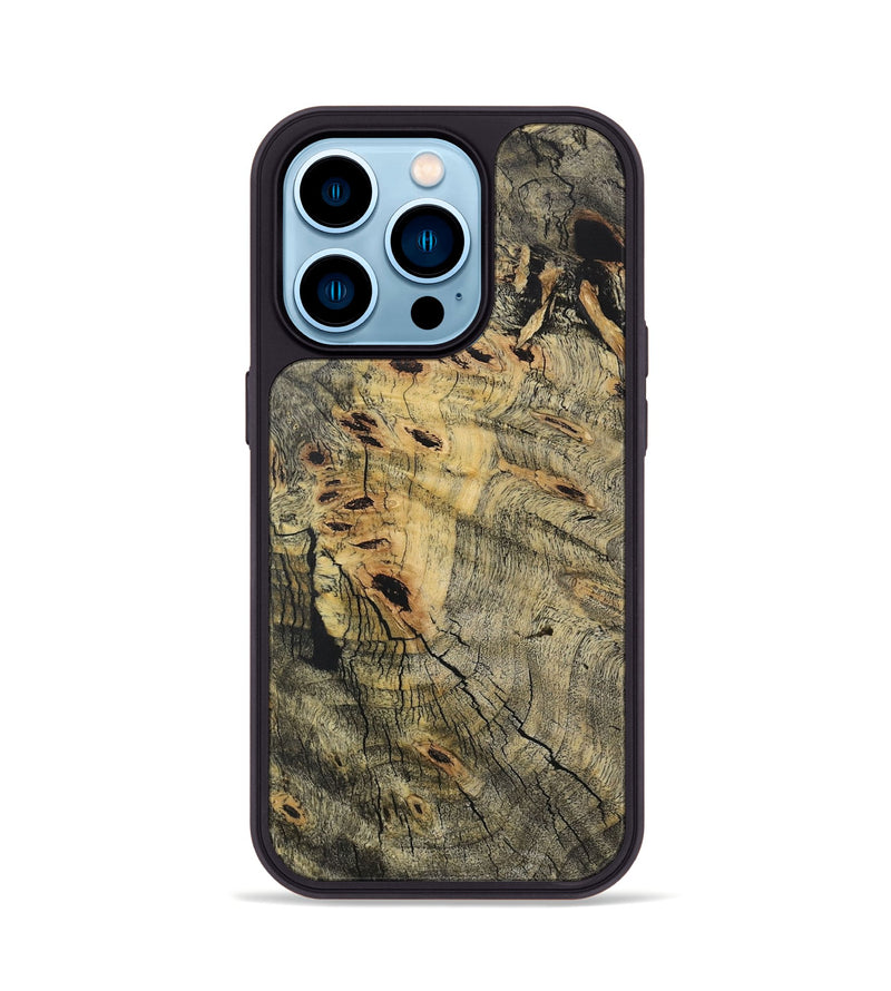 iPhone 14 Pro Wood Phone Case - Tappa (Wood Burl, 727610)