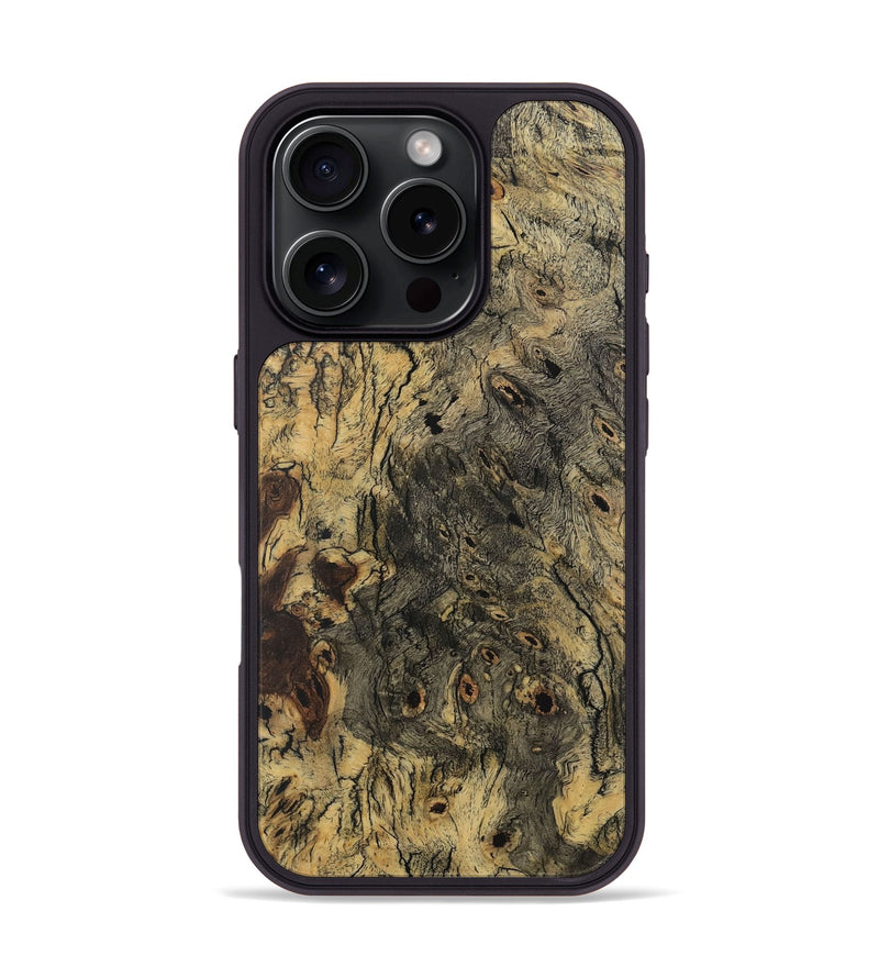 iPhone 16 Pro Wood Phone Case - Cooper (Wood Burl, 727611)