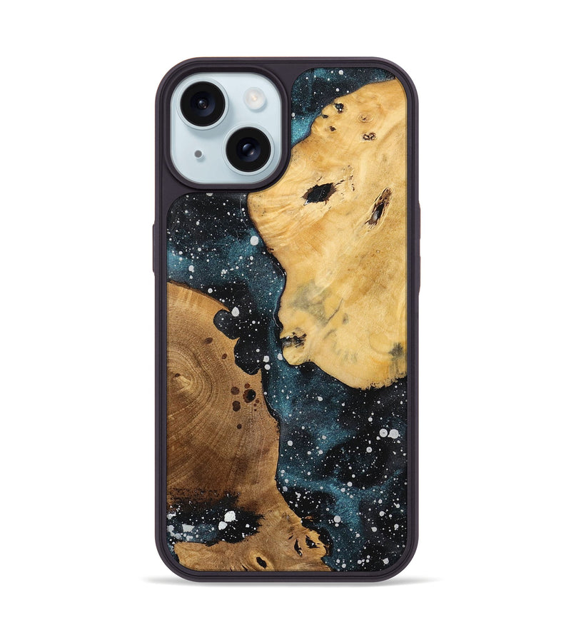 iPhone 15 Wood Phone Case - Garrison (Cosmos, 727719)