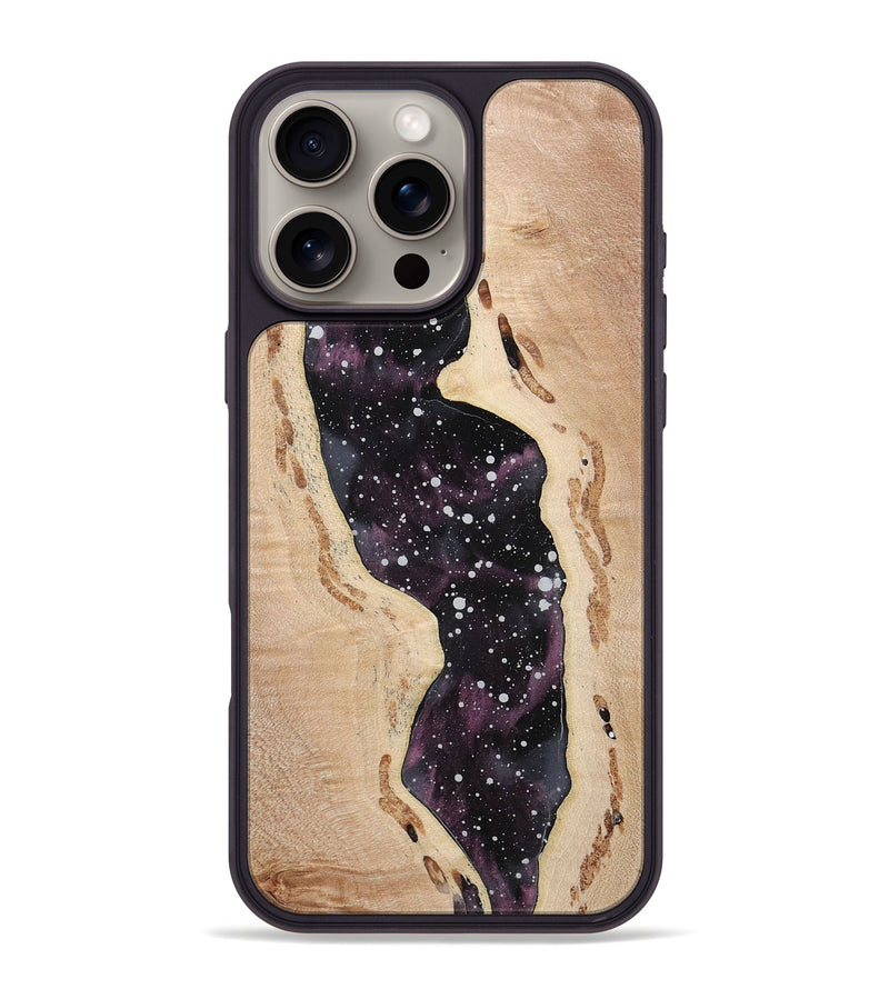 iPhone 16 Pro Max Wood Phone Case - Knut (Cosmos, 727750)