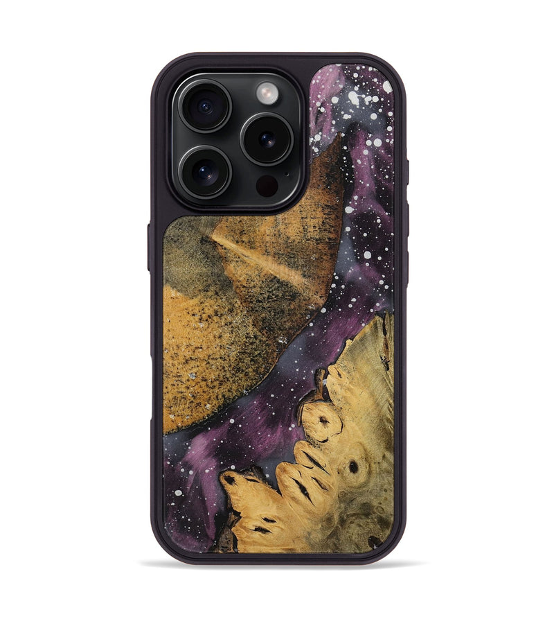 iPhone 16 Pro Wood Phone Case - Anastasie (Cosmos, 727756)