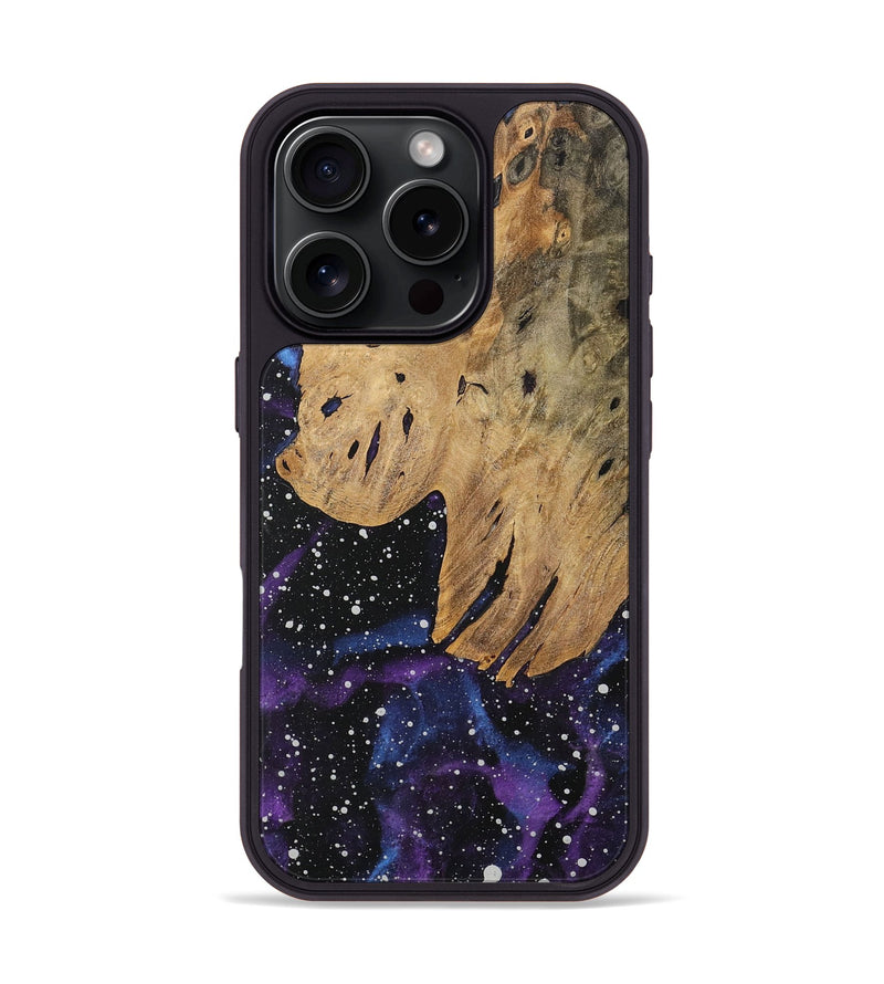 iPhone 16 Pro Wood Phone Case - Glass (Cosmos, 727759)