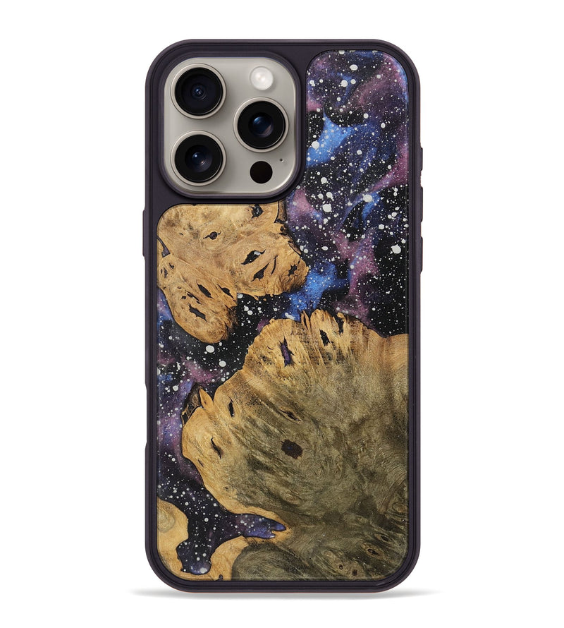 iPhone 16 Pro Max Wood Phone Case - Rashmi (Cosmos, 727763)