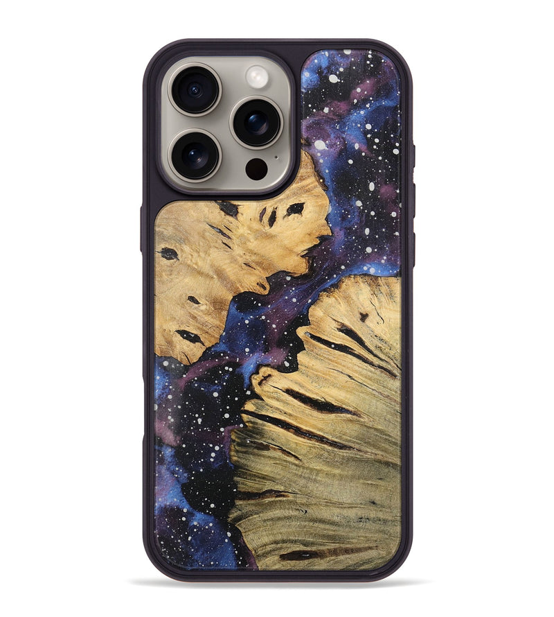 iPhone 16 Pro Max Wood Phone Case - Becki (Cosmos, 727773)